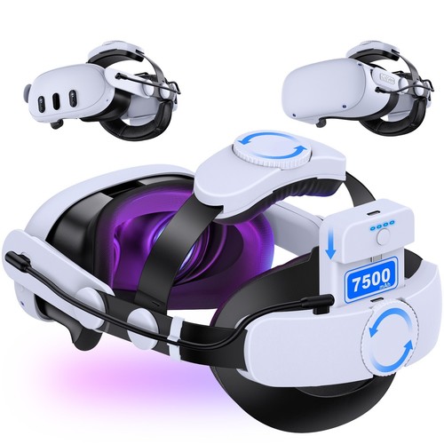 Battery head strap 7500mah - strap, vr