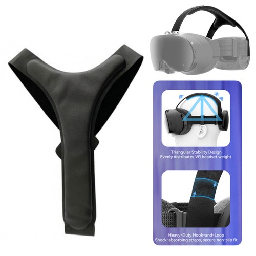 Headset head strap leather - head,